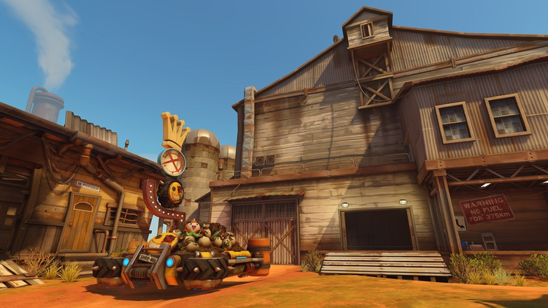 Overwatch map Junkertown